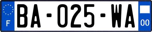 BA-025-WA