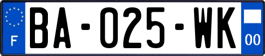 BA-025-WK