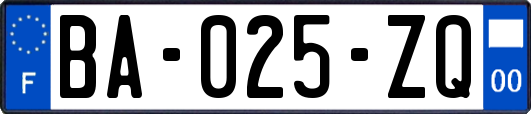 BA-025-ZQ