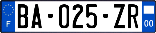 BA-025-ZR