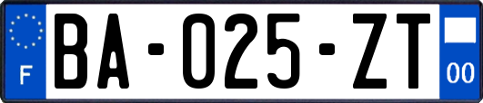 BA-025-ZT