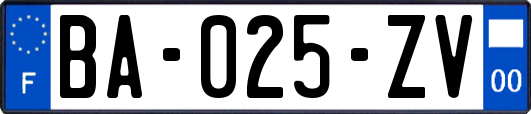 BA-025-ZV