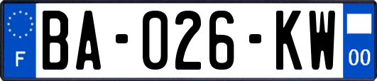 BA-026-KW