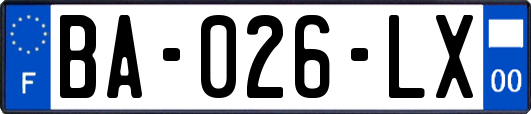 BA-026-LX