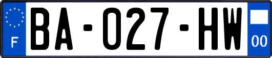 BA-027-HW