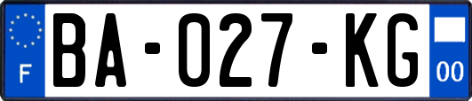 BA-027-KG