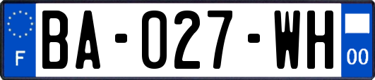 BA-027-WH