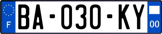 BA-030-KY