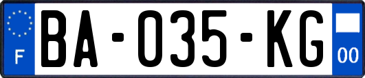BA-035-KG