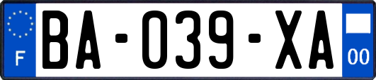 BA-039-XA