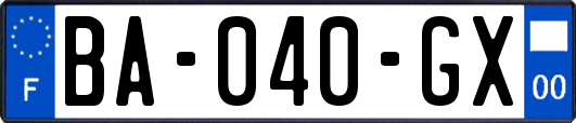 BA-040-GX
