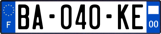 BA-040-KE