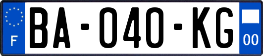 BA-040-KG