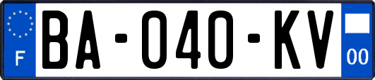BA-040-KV