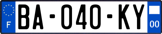 BA-040-KY