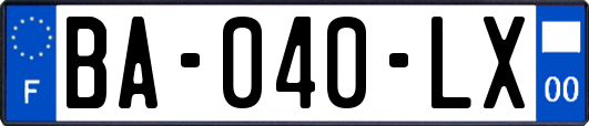 BA-040-LX