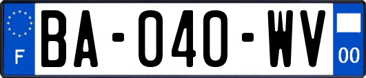 BA-040-WV