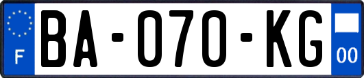 BA-070-KG