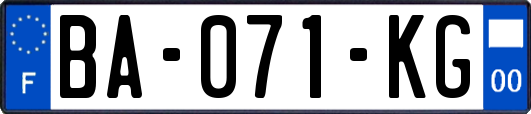 BA-071-KG