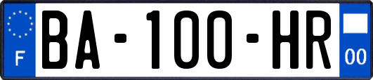 BA-100-HR