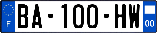 BA-100-HW