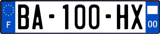 BA-100-HX