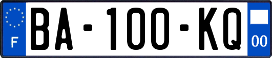 BA-100-KQ