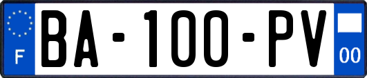 BA-100-PV