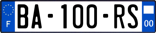 BA-100-RS