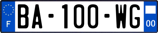 BA-100-WG