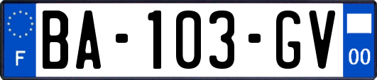 BA-103-GV
