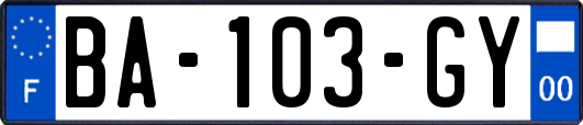 BA-103-GY