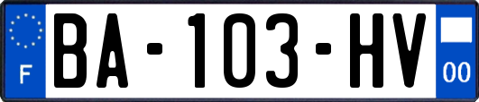 BA-103-HV