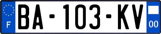 BA-103-KV