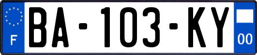 BA-103-KY