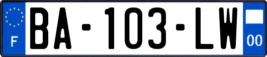 BA-103-LW
