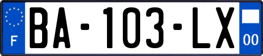 BA-103-LX