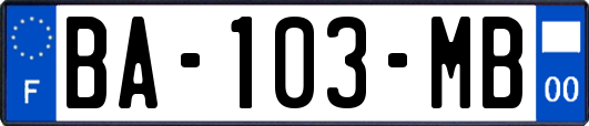 BA-103-MB