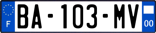 BA-103-MV