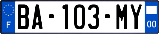 BA-103-MY