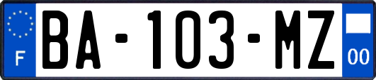 BA-103-MZ