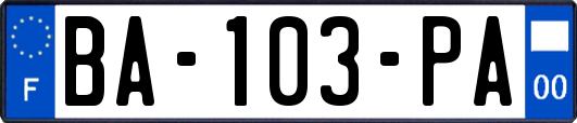 BA-103-PA
