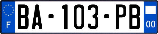 BA-103-PB
