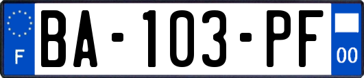 BA-103-PF