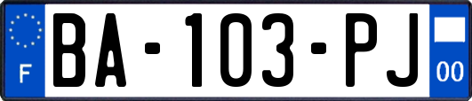 BA-103-PJ