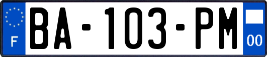 BA-103-PM