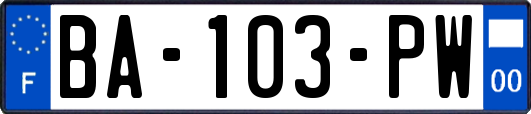 BA-103-PW
