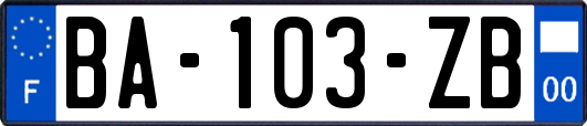 BA-103-ZB