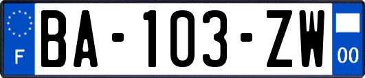 BA-103-ZW