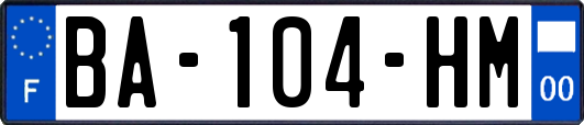 BA-104-HM